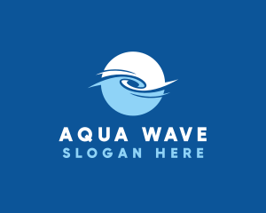 Water Wave Whirlpool logo design