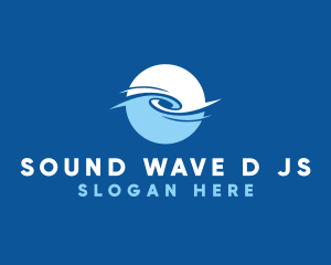 Water Wave Whirlpool logo design