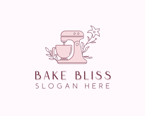 Patisserie Baking Mixer logo design