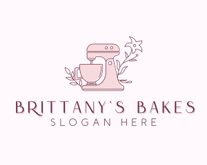 Patisserie Baking Mixer logo design