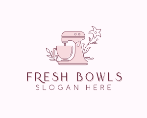 Patisserie Baking Mixer logo design