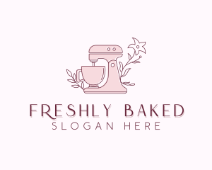 Patisserie Baking Mixer logo design