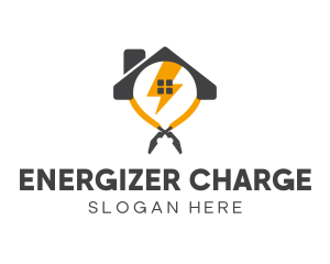 Home Electrical Maintenance logo design