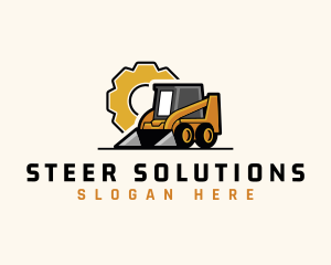 Skid Steer Machinery logo design