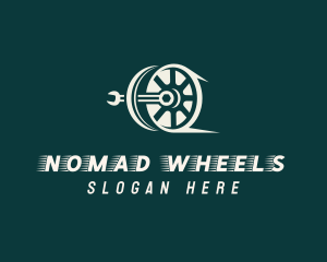 Automotive Wheels Repair logo design