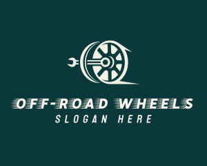 Automotive Wheels Repair logo design