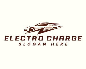 Fast Lightning Car logo design