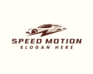 Fast Lightning Car logo design