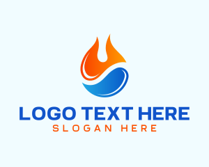 Fire Water Element logo