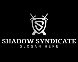 Sword Blade Shield logo design