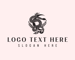 Boho Moon Snake logo