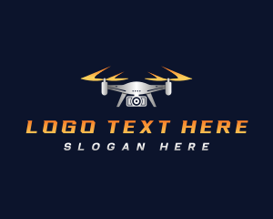 Surveillance Camera Drone logo