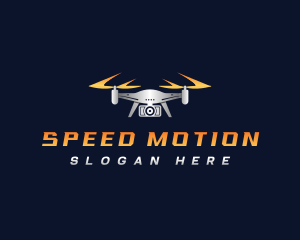 Surveillance Camera Drone logo design