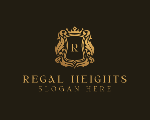 Shield Regal Monarch logo design