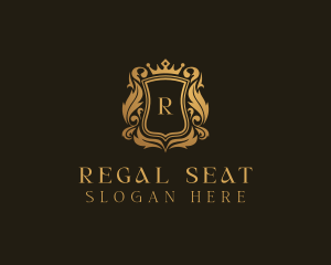 Shield Regal Monarch logo design