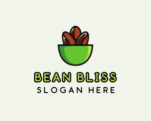 Coffee Bean Bowl logo design