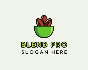 Coffee Bean Bowl logo design