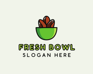 Coffee Bean Bowl logo design