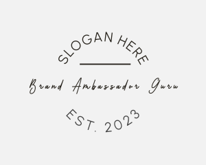 Generic Script Boutique logo design