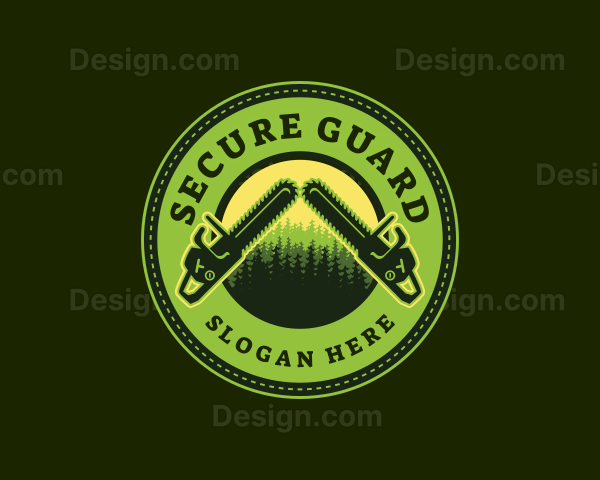 Forest Woodwork Chainsaw Logo