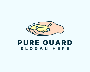 Hand Soap Wash logo design