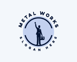 Company Work Employee logo design