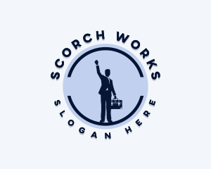 Company Work Employee logo design