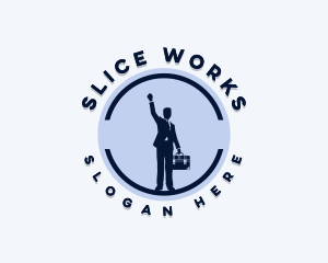 Company Work Employee logo design