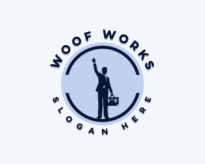 Company Work Employee logo design