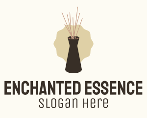 Reed Diffuser Aromatherapy logo design