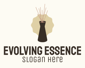 Reed Diffuser Aromatherapy logo design