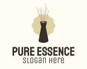 Reed Diffuser Aromatherapy logo design