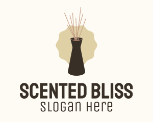 Reed Diffuser Aromatherapy logo design