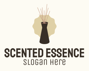 Reed Diffuser Aromatherapy logo design