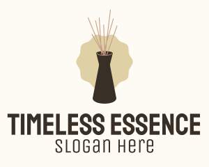 Reed Diffuser Aromatherapy logo design