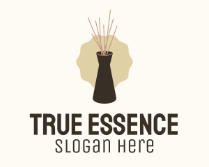 Reed Diffuser Aromatherapy logo design