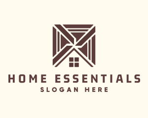 Home Flooring Tile logo design