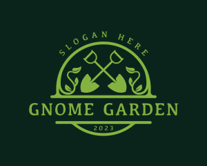  Landscaping Garden Shovel logo design