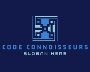 Digital QR Code logo