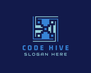 Digital QR Code logo