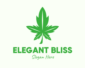 Green Leaf Cannabis Logo