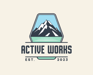 Mountain Peak Trekking logo design