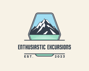 Mountain Peak Trekking logo design