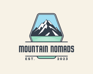 Mountain Peak Trekking logo design