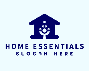 Home Real Estate Property logo design