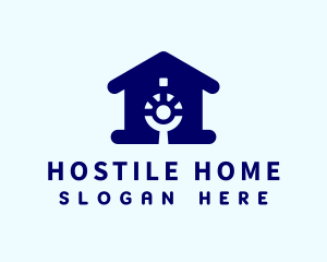 Home Real Estate Property logo design