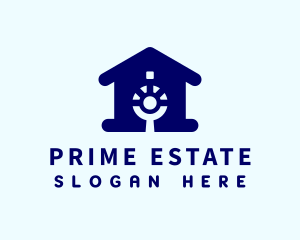 Home Real Estate Property logo design