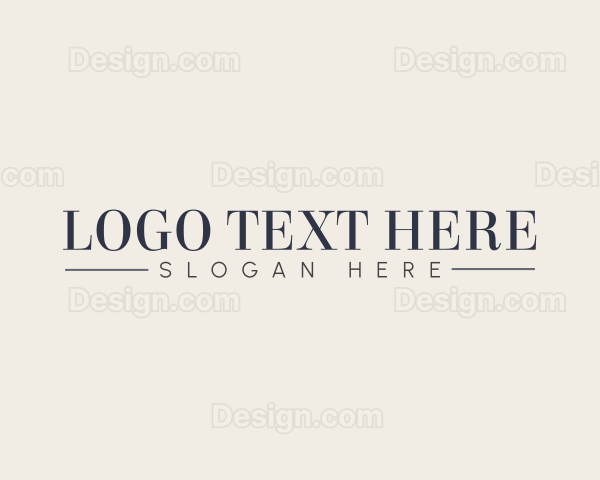 Luxury Professional Brand Logo