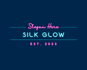 Neon Light Business logo design