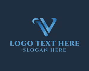 Professional Letter V Business logo